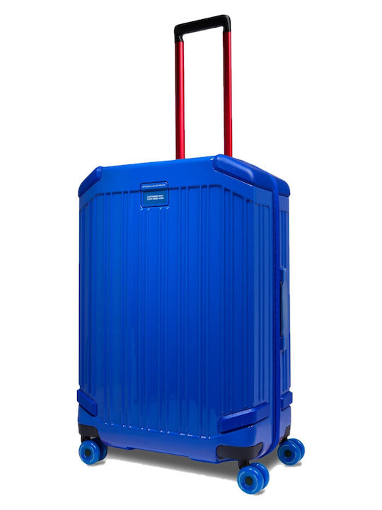 Piquadro Mittel Koffer Pop Blau Piquadro Mittel Koffer Pop Blau