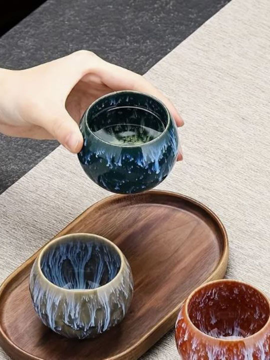 Set Căni Ceai De ceramică Multicolore 5buc