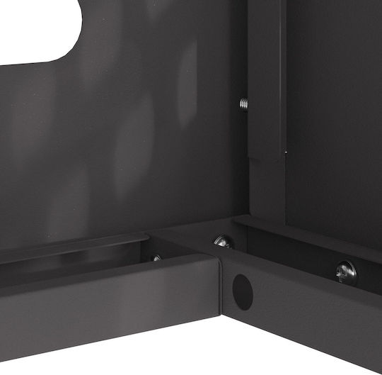 Vidaxl Κάλυμμα Κλιματιστικού Μαύρο 90x40x60 Εκ Χάλυβα Black