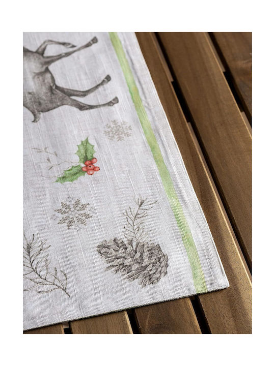 Maison D'hermine Christmas Σουπλά Καφέ 48x33cm 4τμχ