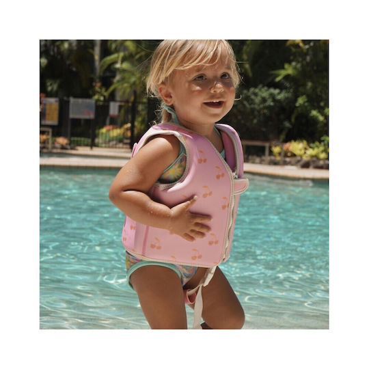 Sunnylife Kinder-Schwimmweste Cotton Candy Cherry 2-3 Jahre