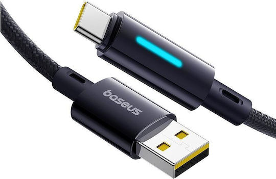 Baseus Charging USB 2.0 Kabel USB-C männlich - USB-A 100W Schwarz 1m