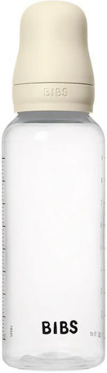 Bibs Set of Plastic Baby Bottles Anti-Colic with Silicone Teat for 2+ Months Transparent 270ml
