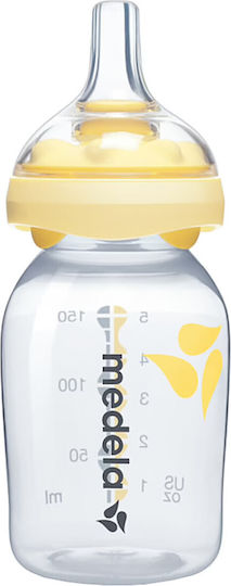 Medela Πλαστικό Μπιμπερό Calma Κατά των Κολικών με Θηλή Σιλικόνης για 6+ μηνών 150ml