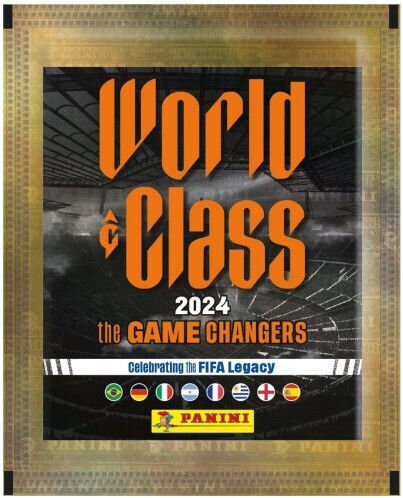Panini FIFA World Class 2024 Stickers for Kids 3+ Years 5 Pieces