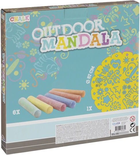 Grafix Παιδική Χειροτεχνία Mandala για Παιδιά 5+ Ετών 6τμχ