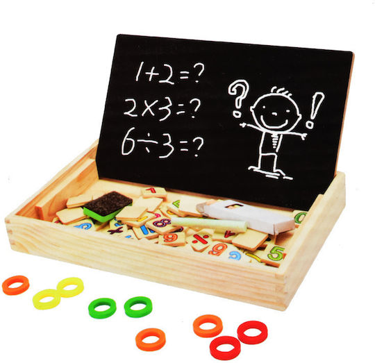 Donuts Educational Game Letters & Numbers made of Wood for 3+ years Years Old