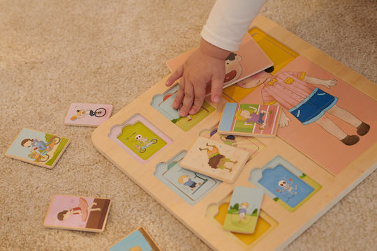Classic World Montessori Educational Game Knowledge made of Wood