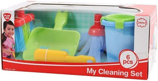 Playgo Joc de curățenie Set Trolley Curățenie 8buc