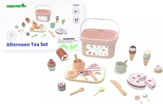 Tooky Toys Wooden Cake Toys For Ages 3+