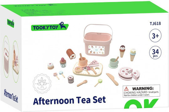 Tooky Toys Wooden Cake Toys For Ages 3+