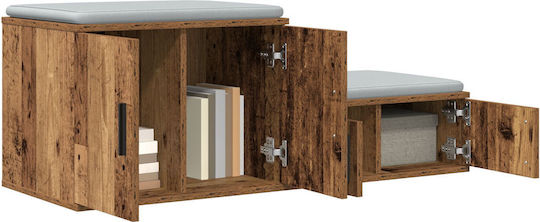 Cabinet Storage Wooden L118xW41xH40cm