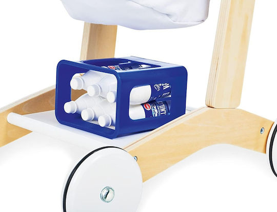 Pinolino Wooden Doll Pushchair For Ages 3+