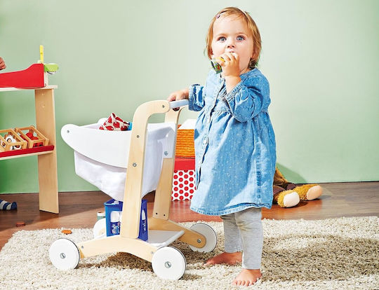 Pinolino Wooden Doll Pushchair For Ages 3+