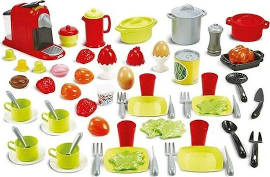 Ecoiffier Cooking Game / Kitchenware Dinner Set 70pcs