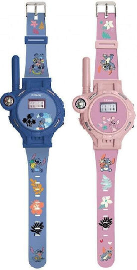 Lexibook Kids' Walkie Talkies Blue-Pink For 3+ Years 2pcs