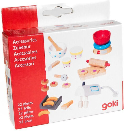 Goki Accessories Baking από Ξύλο για 3+ Ετών 22τμχ
