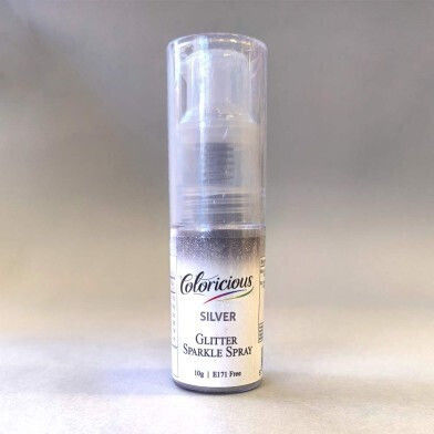 Сребърен блясък спрей 10g Coloricious