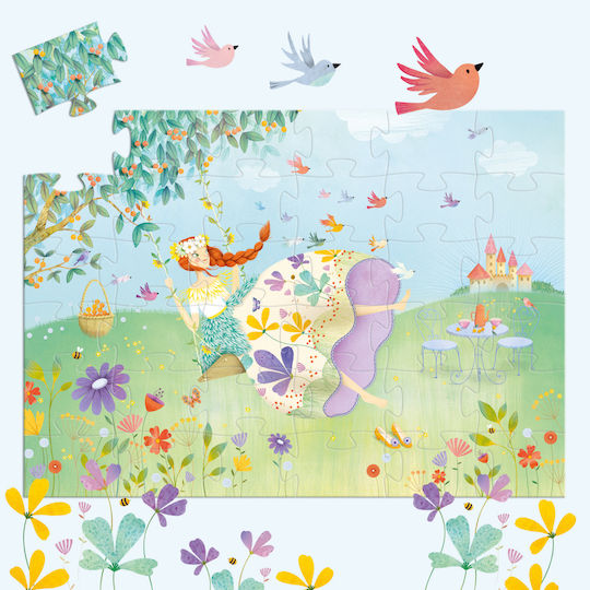 Παιδικό Puzzle The Princess of Spring για 4+ Ετών 36pcs Djeco