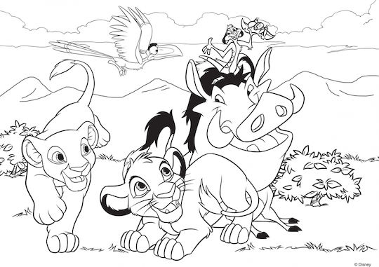 Kids Puzzle Maxi Double-Face Lion King for 3+ years+ Years 24pcs Lisciani Giochi