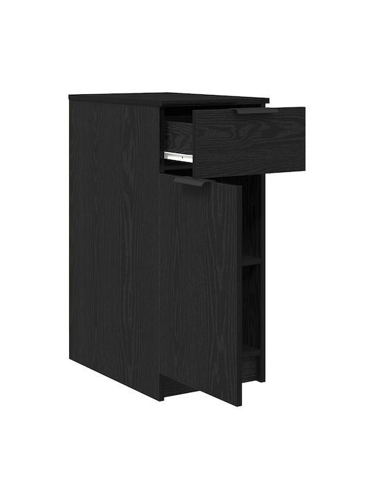 Kabinett Büro Black Oak 33x50x75cm