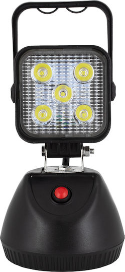 GloboStar Arbeitsbeleuchtung Batterie LED IP54 mit einer Helligkeit von bis zu 2500lm mit Ladekabel für Auto & Steckdose