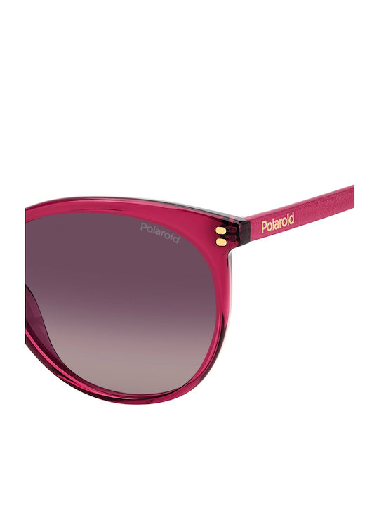 Polaroid Feminini Ochelari de soare cu Roz Cadru și Violet Degrade Lentilă PLD6231/S QHO/JR