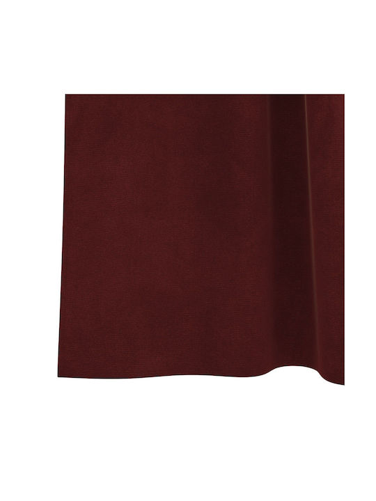 vidaXL Set Curtains Blackout with Tab Top Red 140x260cm