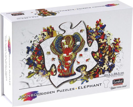 Lemnos Puzzle pentru Copii 120buc Eureka