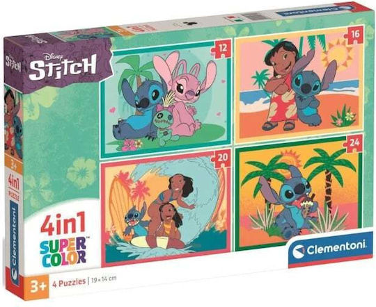 Kids Puzzle Stitch for 3+ Years 72pcs Clementoni