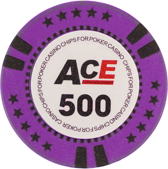 Pokeritems Set 500 Numbered Poker Chips 14gr
