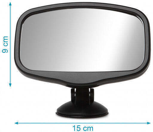 Kiokids Baby Car Mirror Black