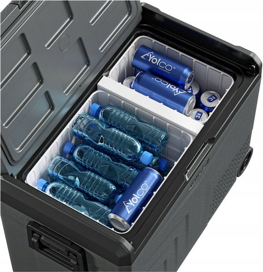Yolco TCX50 Φορητό Ψυγείο 52lt 100-240V Μαύρο