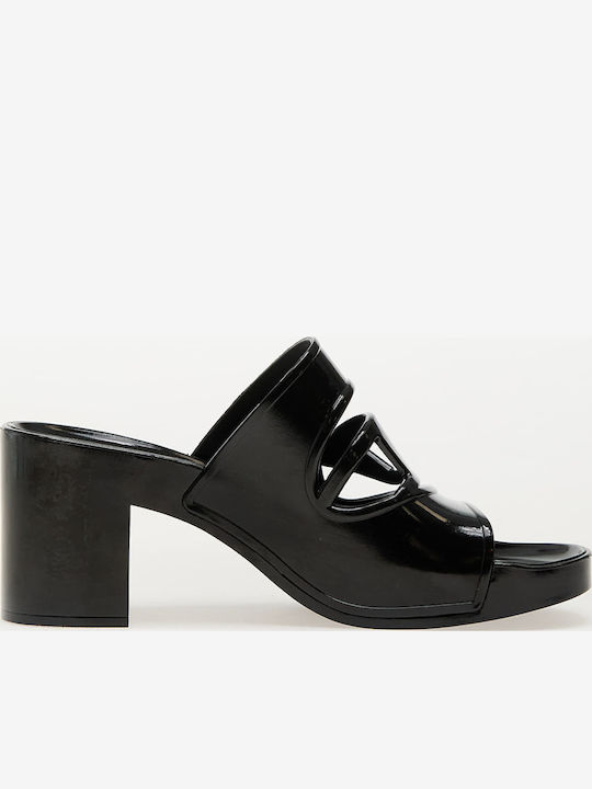 Bonnie Mules with Heel in Black Color
