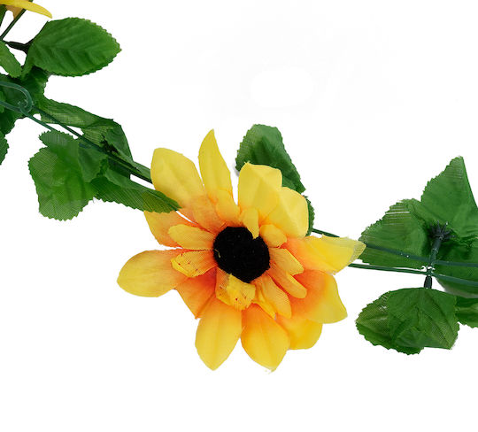 Decorative Garland Heliotropium Yellow 220cm GloboStar