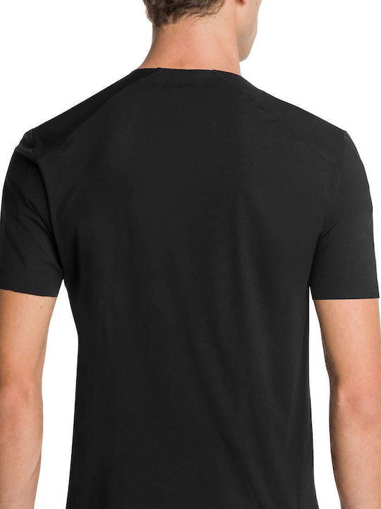 Men's Undershirt Short-sleeved Black