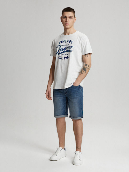 T-shirt White Melange