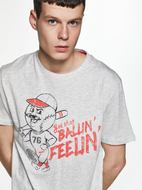T-shirt Ecru Chine