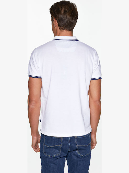 Polo Bluză cu mânecă scurtă White