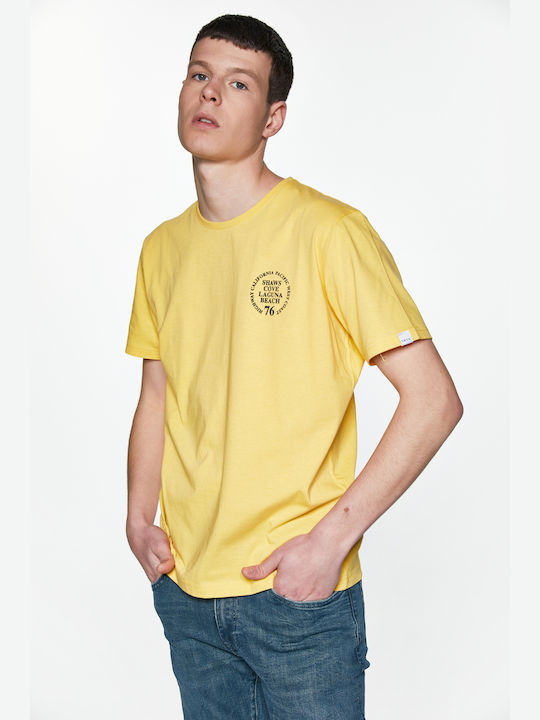 T-shirt Κίτρινο