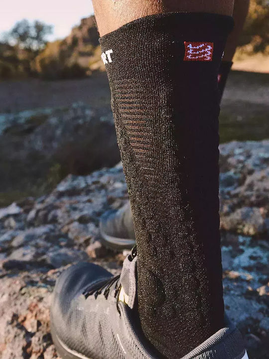 Compressport Pro Racing V4.0 Trail Athletic Socks Black 1 Pair