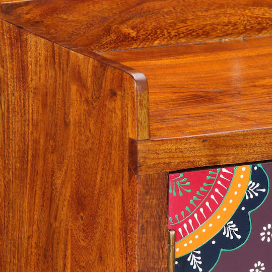 Schuhschrank aus Massivholz 55x34x75cm