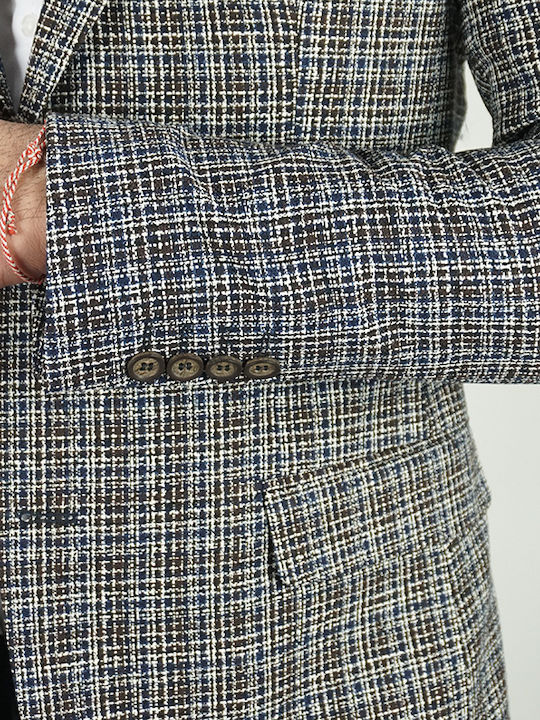 Men's Suit Jacket Slim Fit Multicolour