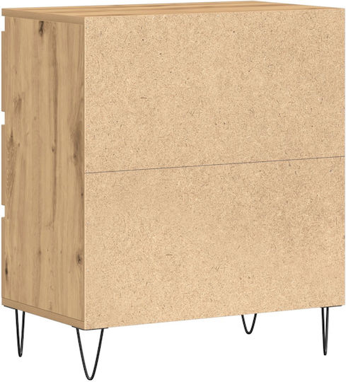 Συρταριέρα Κρεβατοκάμαρας Walnut 60x35x70cm