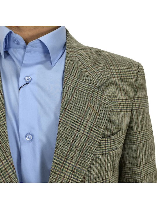Men's Summer Suit Jacket Khaki