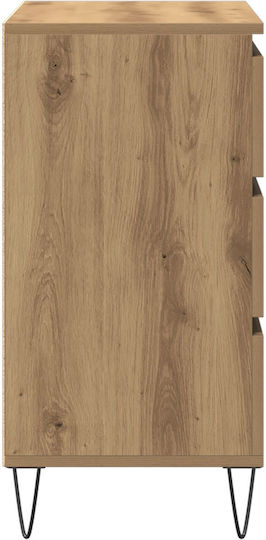 Συρταριέρα Κρεβατοκάμαρας Walnut 60x35x70cm