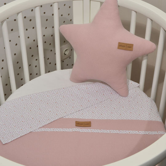 Baby Oliver Pătură Pepinieră Swaddling 95x75 cm Baby Oliver Pătură Pepinieră Swaddling 95x75 cm
