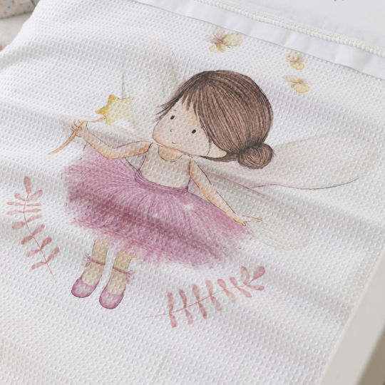 Borea Baby Blanket Cot 110x140cm Borea Baby Blanket Cot 110x140cm