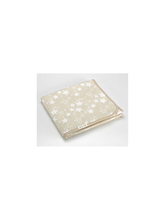 Baby Oliver Baby Blanket Spain Nursery Swaddling Blanket Beige 80x110cm