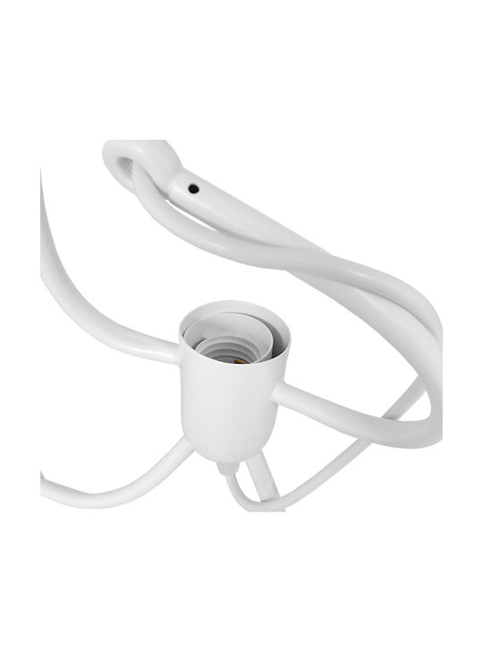 GloboStar Little Man Pendant Light White Rail with Socket E27 70x10x105cm